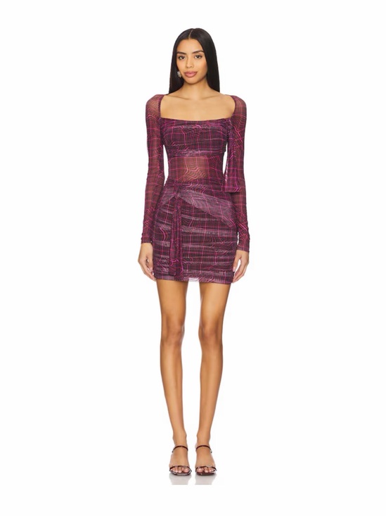AFRM Dresses & Skirts - AFRM Kylie Dress in Twisted Plaid
